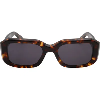 Super By Retrosuperfuture® 53mm Wrap Sunglasses In Brown