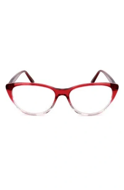 Super By Retrosuperfuture® 54mm Cat Eye Optical Frames In Red