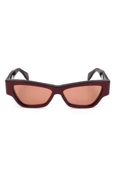 Super By Retrosuperfuture® 54mm Cat Eye Sunglasses In Brown