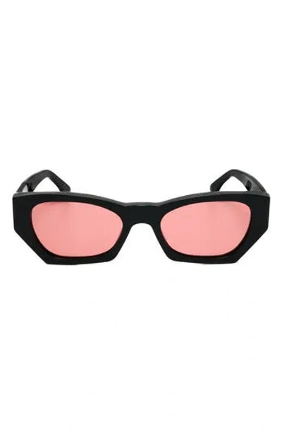 Super By Retrosuperfuture® 54mm Rectangle Sunglasses In Black