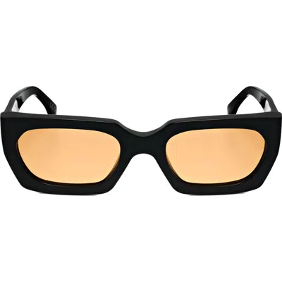 Super By Retrosuperfuture® 54mm Rectangle Sunglasses In Black