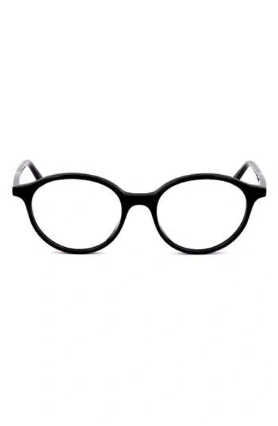 Super By Retrosuperfuture® 54mm Round Optical Glasses In Black