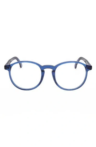 Super By Retrosuperfuture® 54mm Round Reading Glasses In Blue