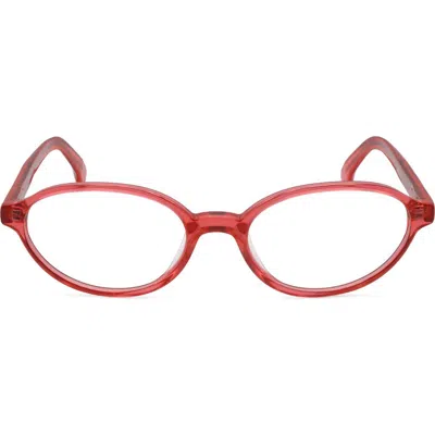 Super By Retrosuperfuture® 54mm Round Reading Glasses In Red