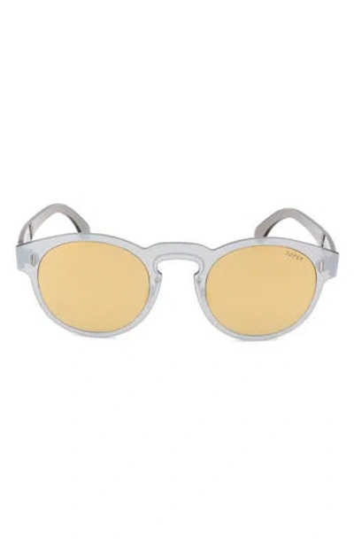 Super By Retrosuperfuture® 54mm Round Sunglasses In Silver