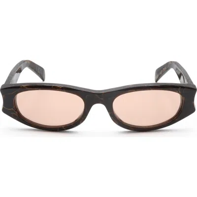 Super By Retrosuperfuture® 54mm Square Sunglasses In Brown/ Brown