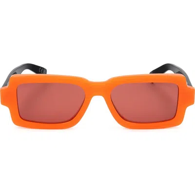 Super By Retrosuperfuture® 54mm Square Sunglasses In Orange