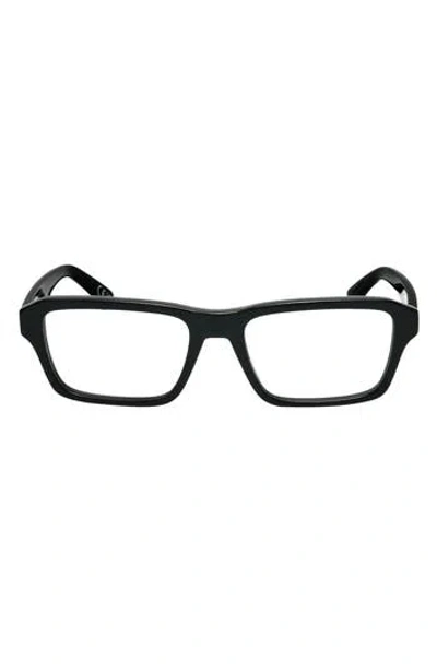 Super By Retrosuperfuture® 55mm Rectangle Reading Glasses In Black