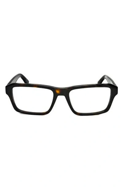 Super By Retrosuperfuture® 55mm Rectangle Reading Glasses In Brown