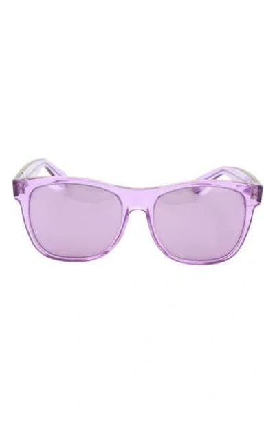 Super By Retrosuperfuture® 55mm Square Sunglasses In Purple