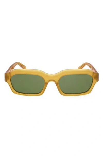 Super By Retrosuperfuture® 56mm Sqaure Sunglasses In Yellow