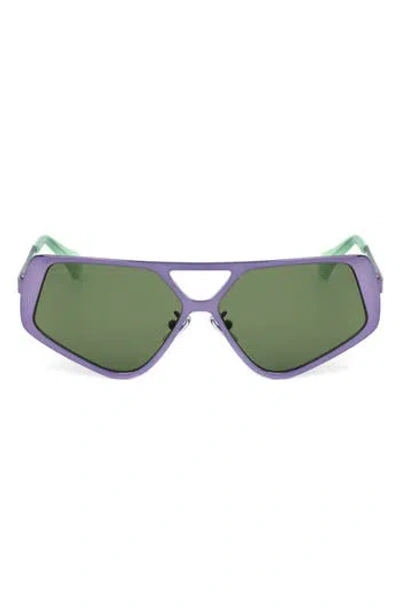 Super By Retrosuperfuture® 58mm Geometric Sunglasses In Purple