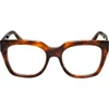Super By Retrosuperfuture® 58mm Rectangular Reading Glasses In Brown