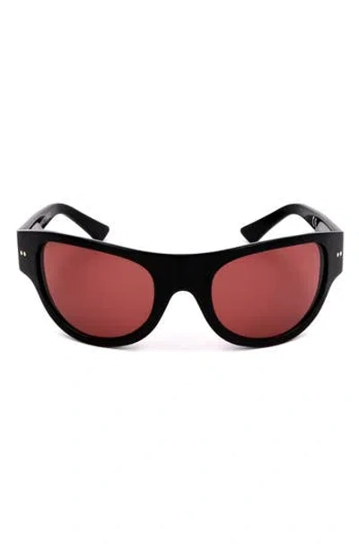 Super By Retrosuperfuture® 58mm Special Round Sunglasses In Red