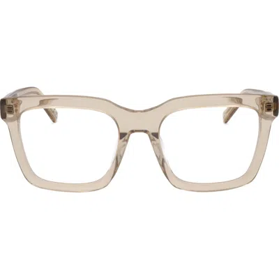 Super By Retrosuperfuture® 58mm Square Optical Glasses In Beige