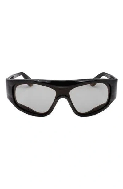 Super By Retrosuperfuture® 58mm Wrap Square Sunglasses In Black