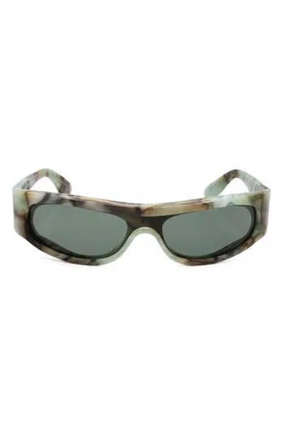 Super By Retrosuperfuture® 58mm Wrap Sunglasses In Gray