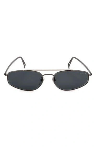 Super By Retrosuperfuture® 60mm Aviator Sunglasses In Black