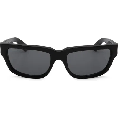 Super By Retrosuperfuture® 60mm Square Sunglasses In Black/ Black