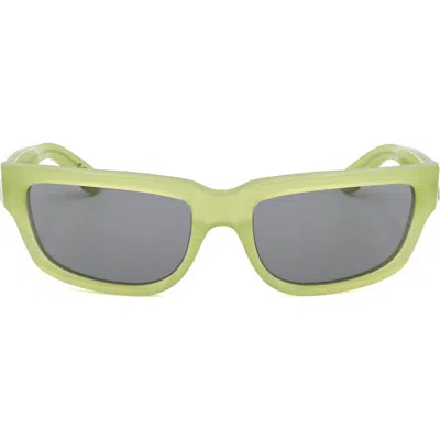 Super By Retrosuperfuture® 60mm Square Sunglasses In Green/ Green