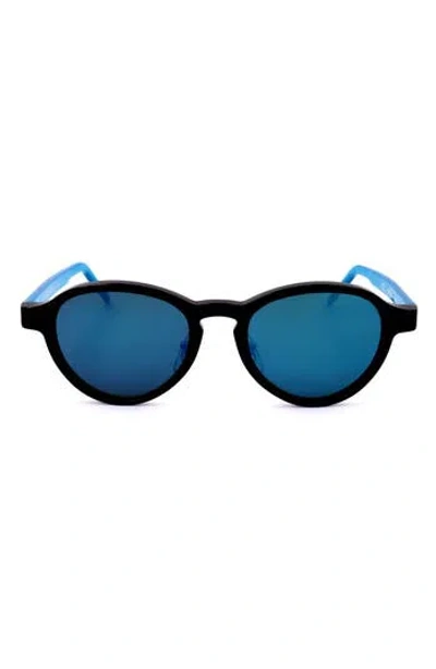 Super By Retrosuperfuture® 61mm Round Sunglasses In Blue