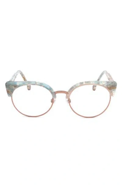 Super By Retrosuperfuture® Numero 30 Nero 50mm Round Optical Glasses In Multi