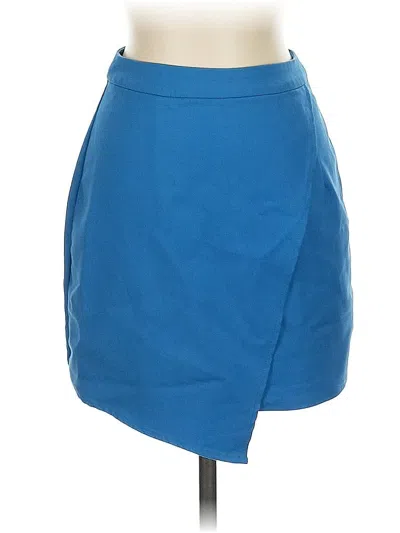 Pre-owned Super Down Casual Skirt In Blue