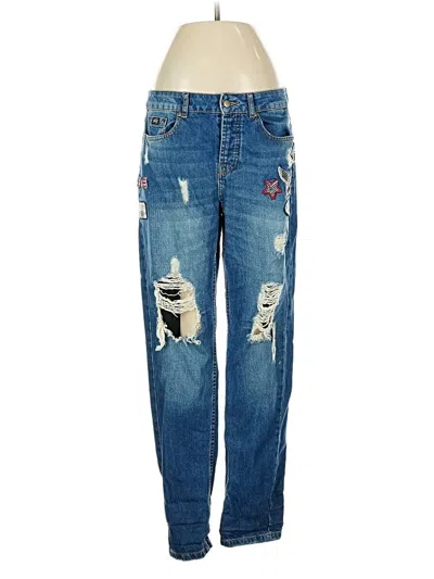 Pre-owned Super Dry Jeans In Blue