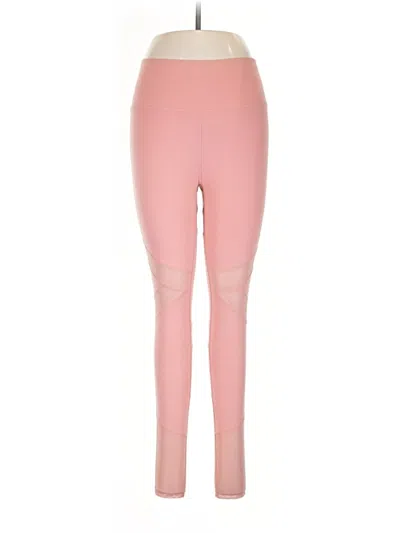 Pre-owned Super Dry Leggings In Pink