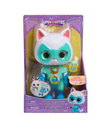 Super Kitties Kids' Cat-tastic Transforming Bitsy Toy Figure In Multicolor