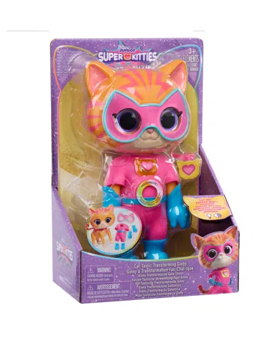 Super Kitties Kids' Cat-tastic Transforming Ginny Toy Figure In Multicolor