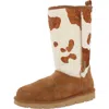 Super Lamb Turano Womens Suede Premium Comfort Mid-calf Boots In Multi