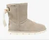 Super Lamb Women's Argali Tied Boots In Cement In Beige