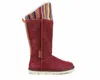 Super Lamb Women's Mongol 19 Tall Boots In Burgundy In White