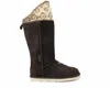 Super Lamb Women's Mongol 19 Tall Boots In Chocolate In Gold