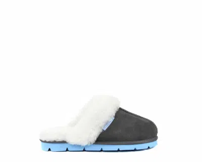 Super Lamb Women's Onager Mule In Charcoal In Pink