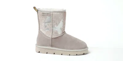 Super Lamb Women's Turano 7.5 Boots In Etched Cow/silver In Multi