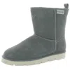 Super Lamb Womens Suede Faux Fur Winter Boots In Multi