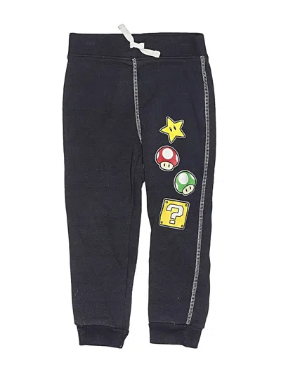 Pre-owned Super Mario Kids' Casual Pants In Blue