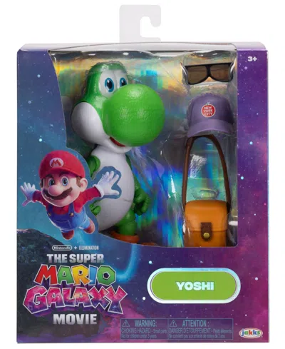 Super Mario Galaxy Movie Yoshi 5" Action Figure Set In Multi