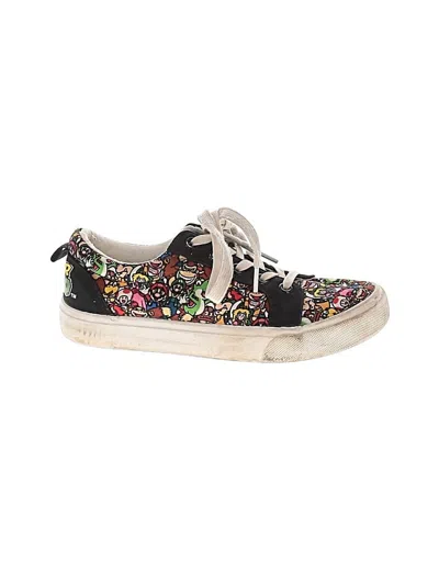 Pre-owned Super Mario Kids' Sneakers In Black