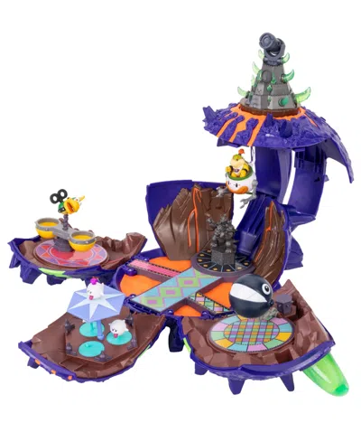 Super Mario Wonder Bowser Jr. Planet Glow-in-the-dark Interactive Playset, Ages 3+ In Multi
