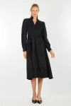 Super Natural By Secret Mission Kennedy Midi Dress In Black