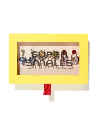 Super Smalls Dinner & Movie Clip-on Earring Set In Multi