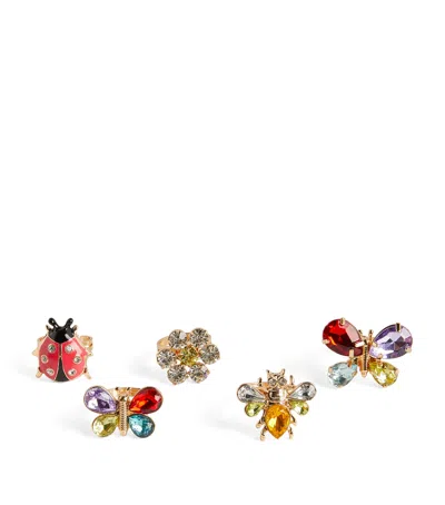 Super Smalls Kids' Garden Get-together Rings In Metallic