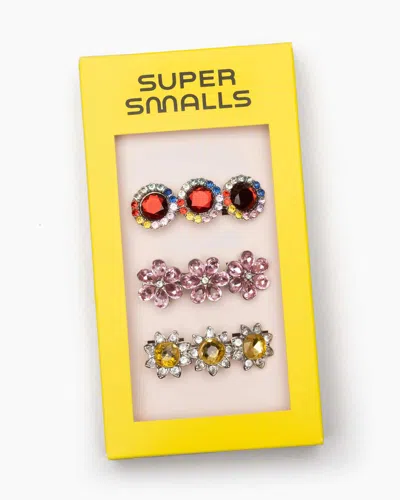 Super Smalls Kids'  Girls Ballet Recital Gem Hair Barrettes In Multicoloured