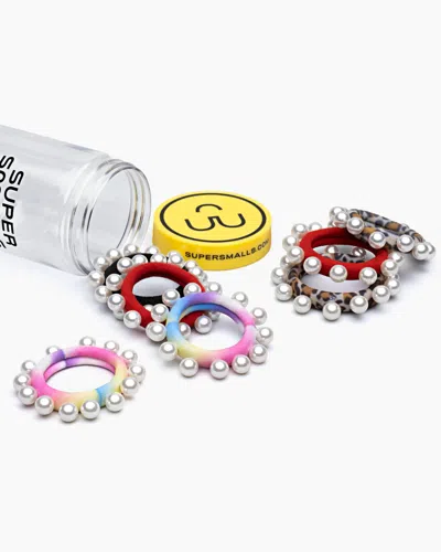 Super Smalls Kids'  Girls Central Park Pearl Hair Ties In Ivory