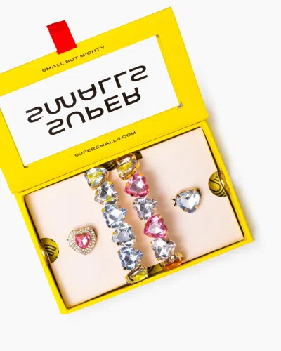 Super Smalls Kids'  Girls Heart To Heart Set In Pink