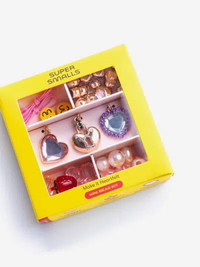 Super Smalls Kids'  Girls Make It Heartfelt Mini Bead Kit In Multicoloured