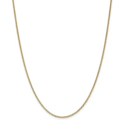 Pre-owned Superdealsforeverything Real 14kt Solid Yellow Gold 1.5mm Anchor Link Chain; 24 Inch, Lobster Clasp